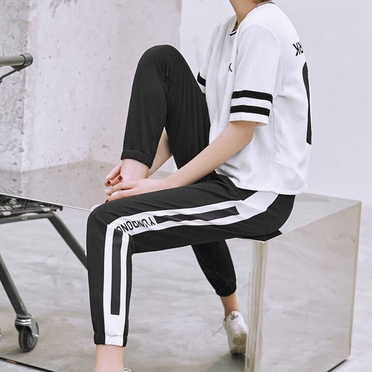 Graphic-Print Sport Leggings 004