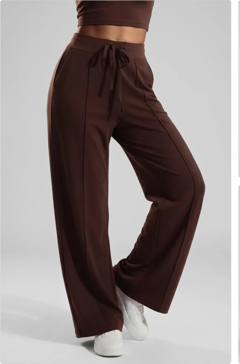Peach 3D-Seam Casual Leggings