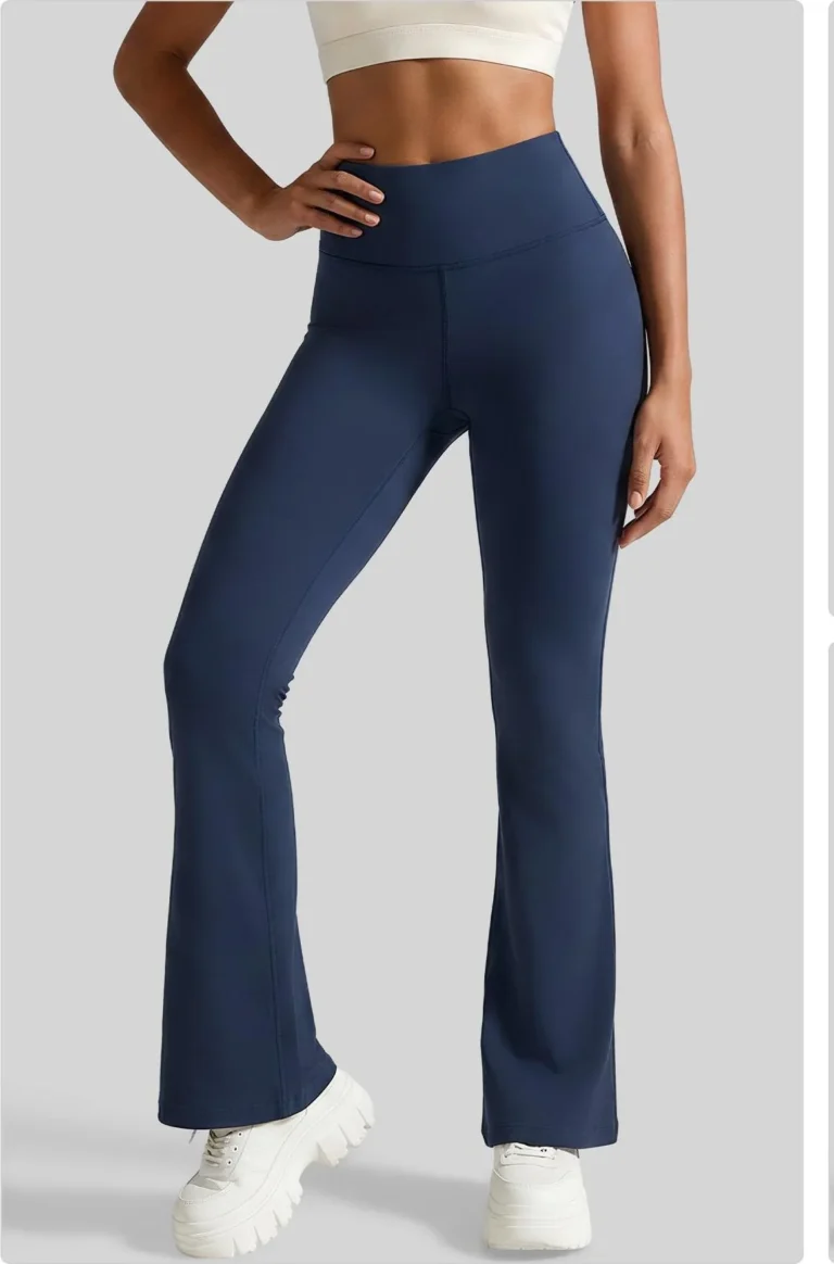 Nylon Flared Leggings