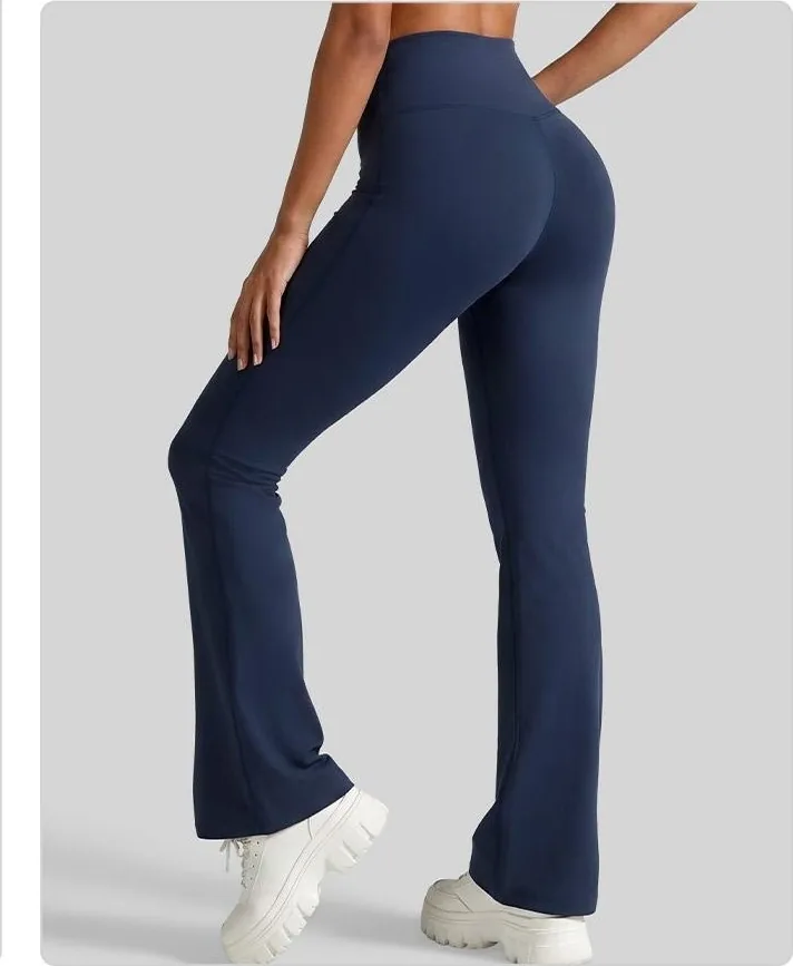 Nylon Flared Leggings