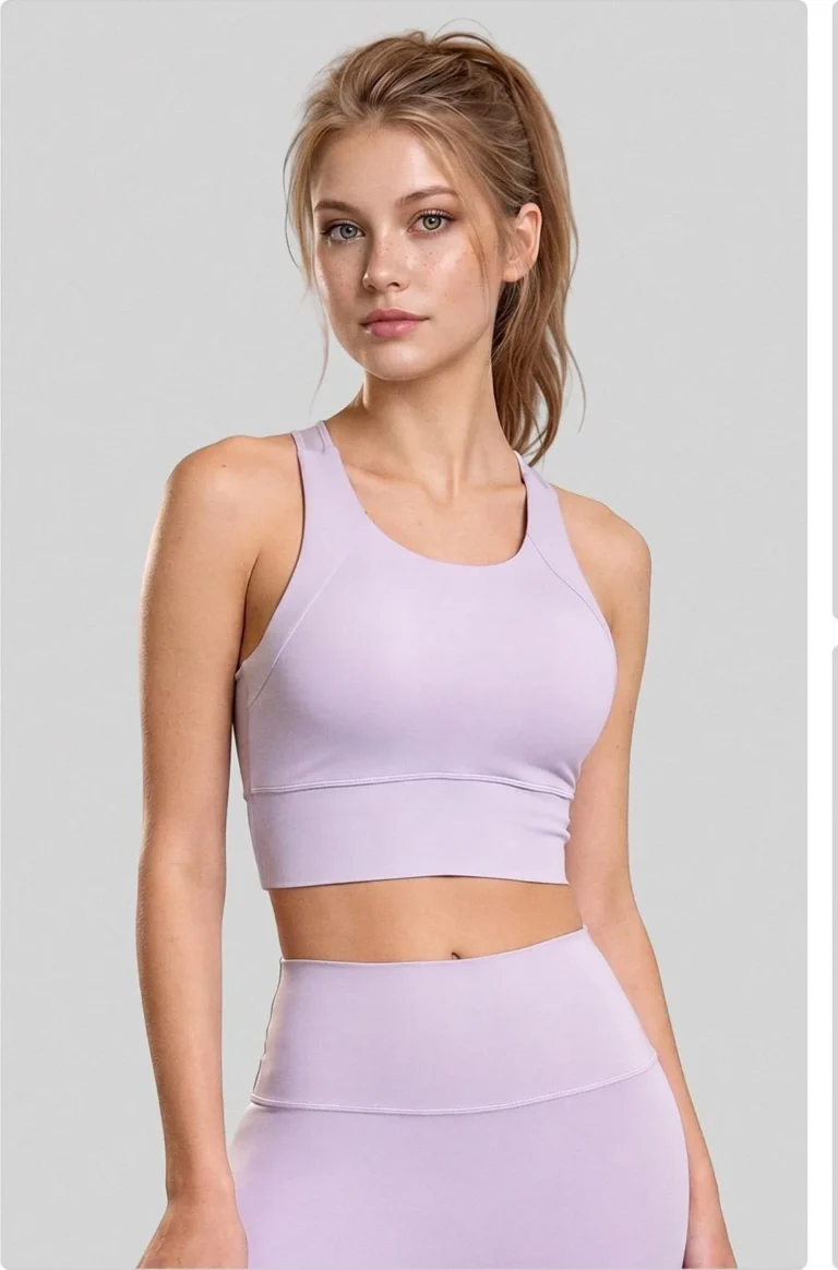 Nylon Racerback Back Sports Bra