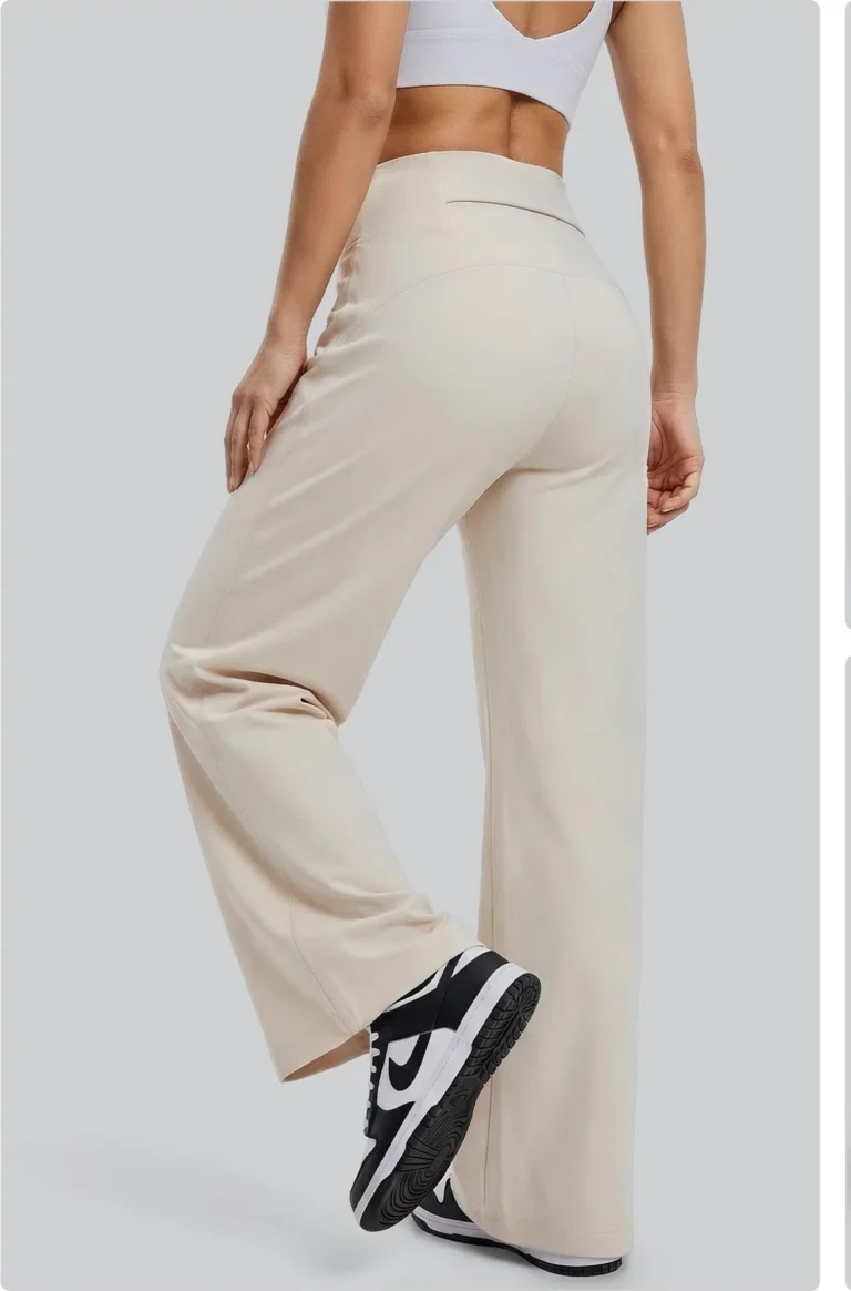 Back Pocket Straight-Leg Pants