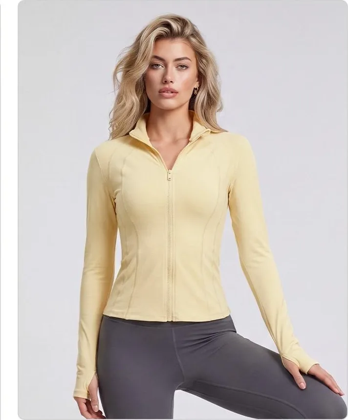 Peach Mermaid-Seam Jacket