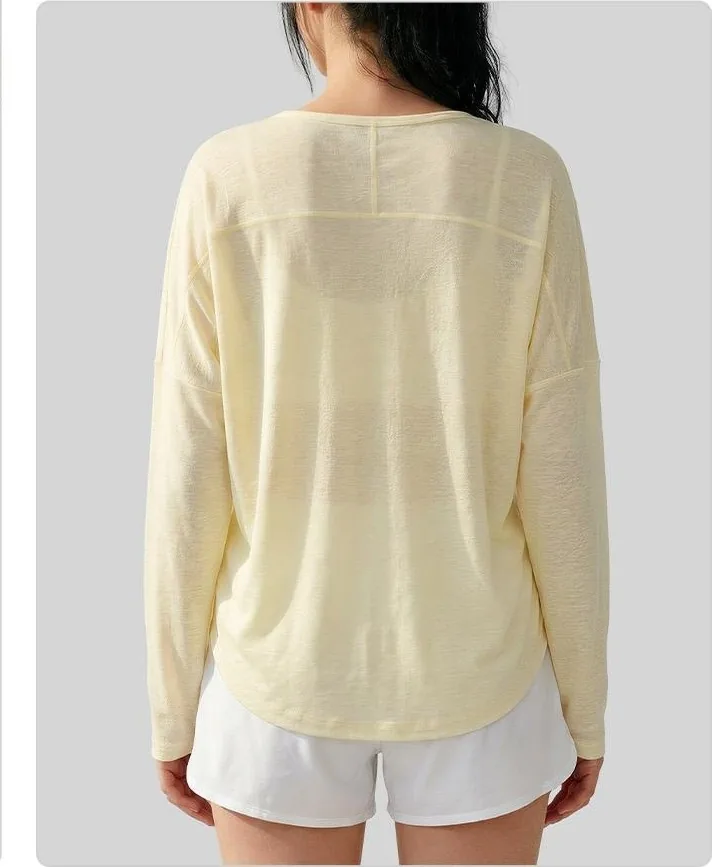 Loose Ruched Long Sleeve Top