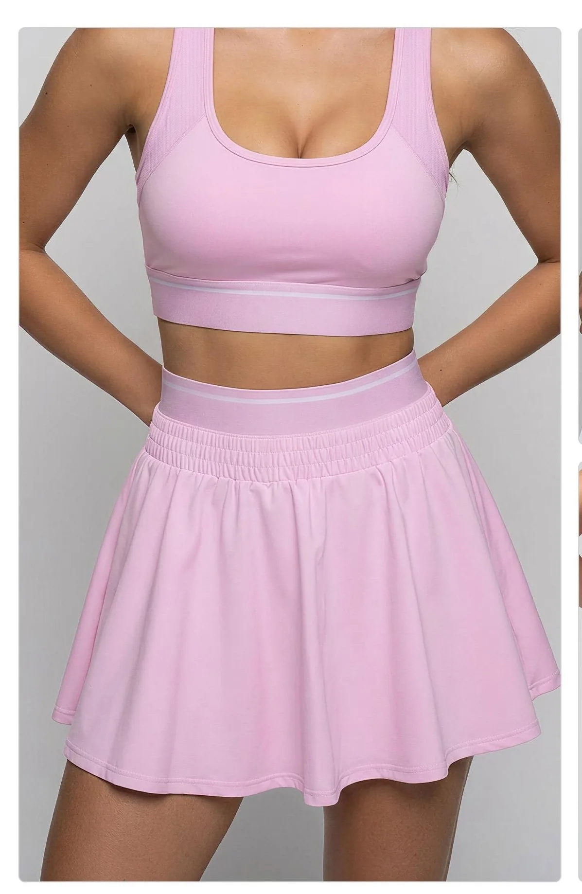 Double-Waistband Skirt