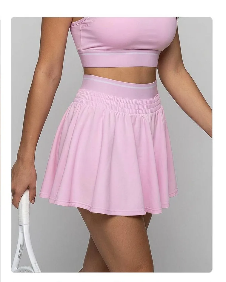 Double-Waistband Skirt