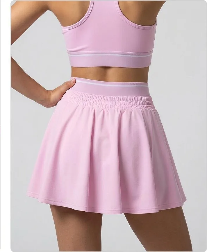 Double-Waistband Skirt