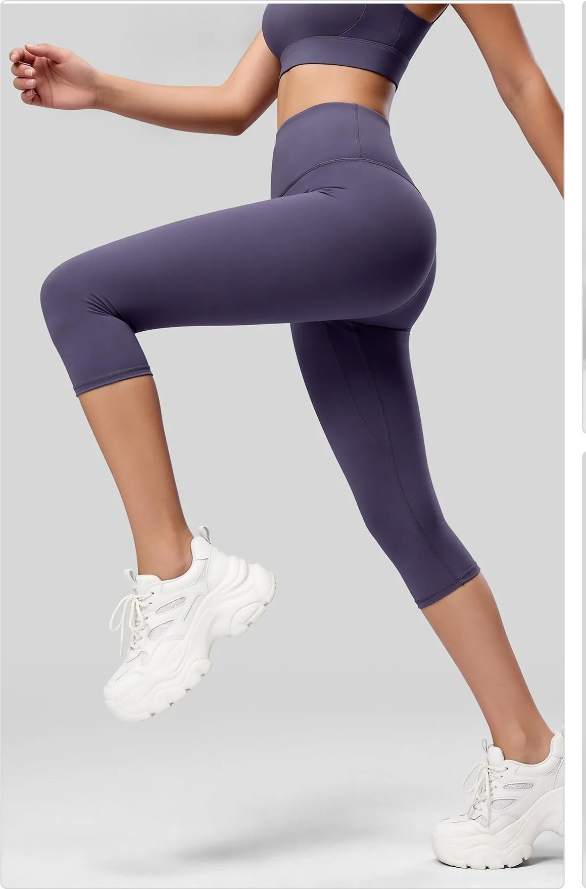 Peach-Lift Capri Leggings