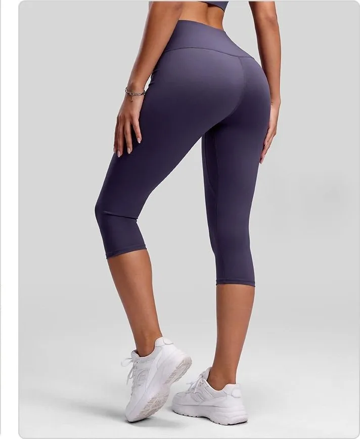 Peach-Lift Capri Leggings