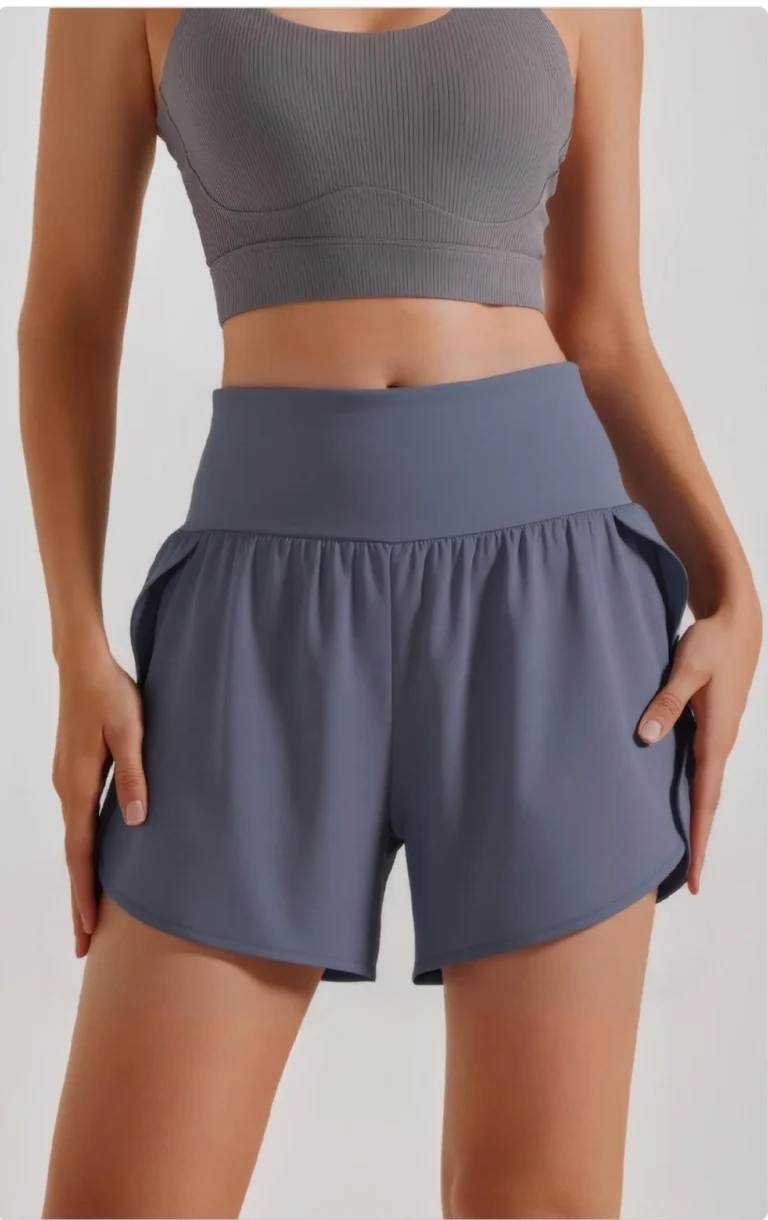 Back Waist Pocket Quick-Dry Shorts