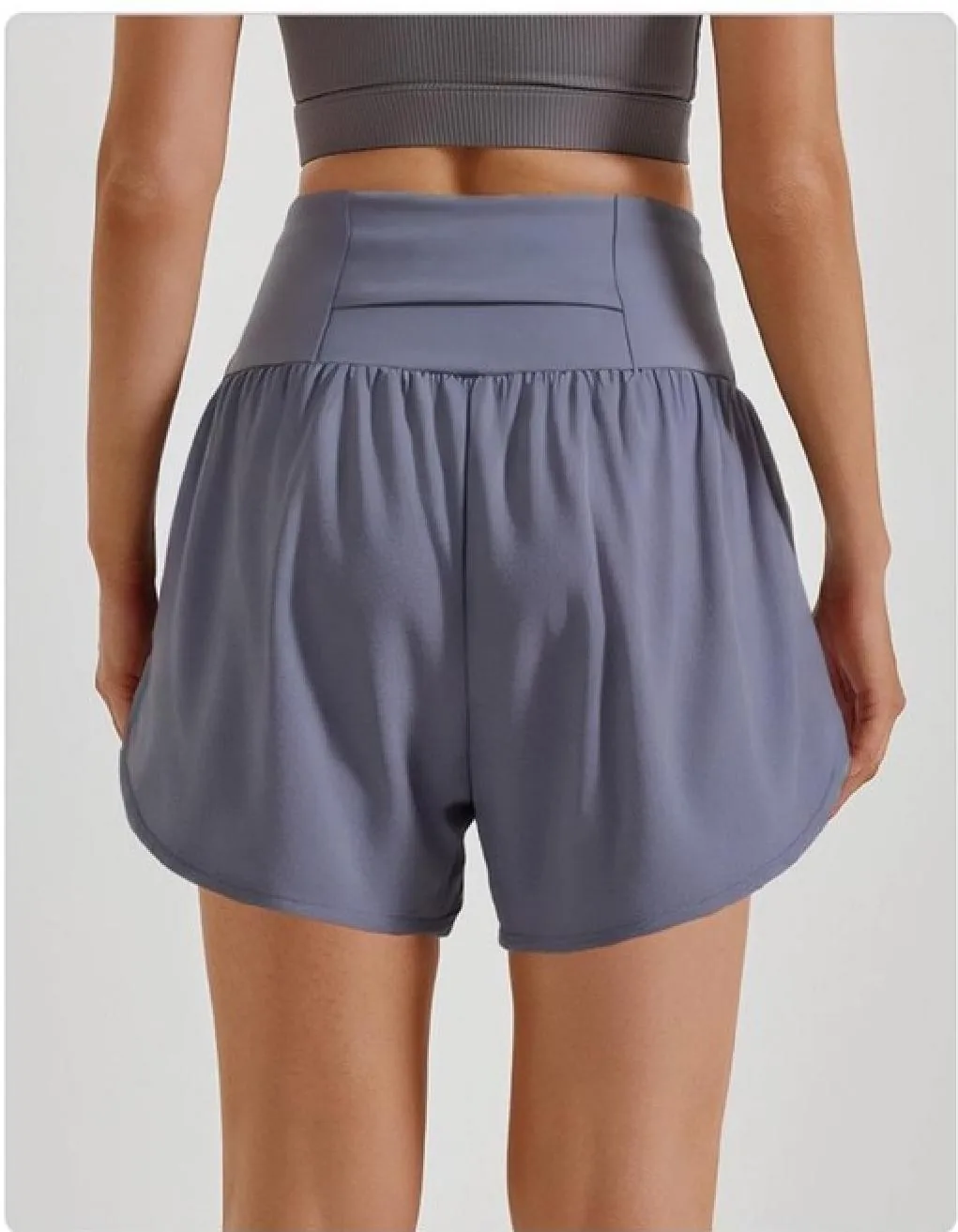 Back Waist Pocket Quick-Dry Shorts
