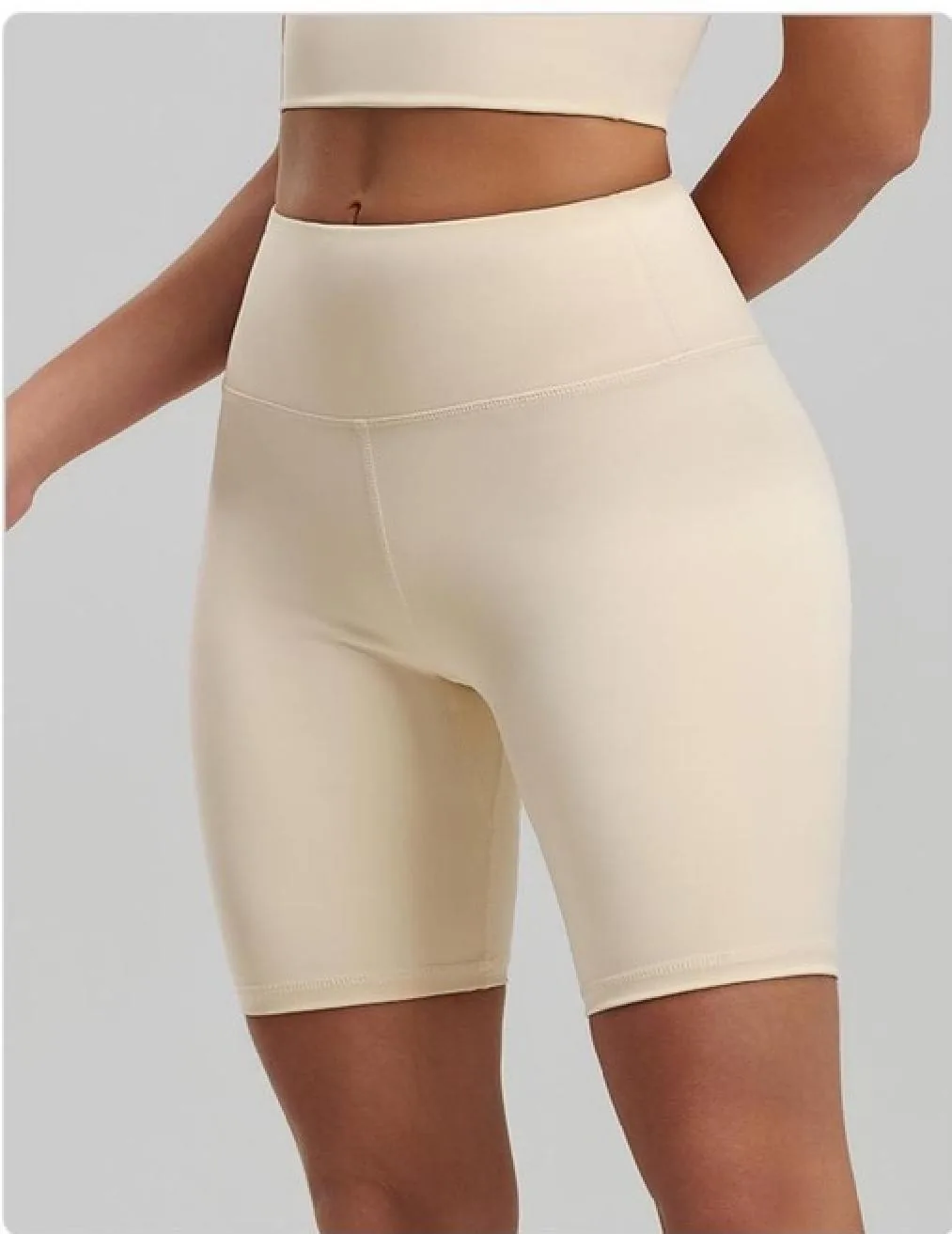 Peach-Lift Biker Shorts