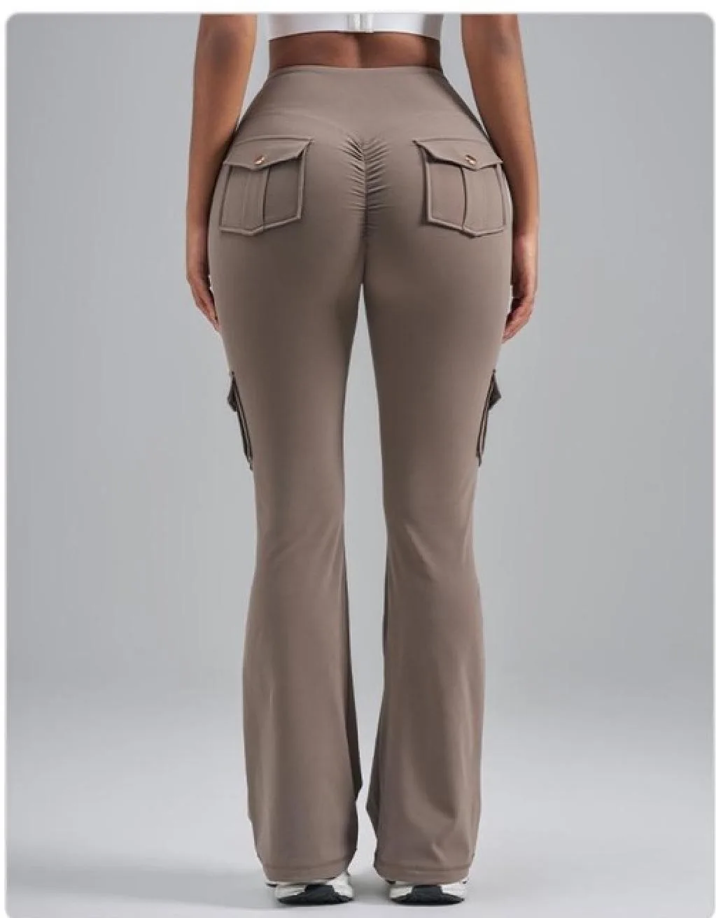 Cargo Flared Leggings