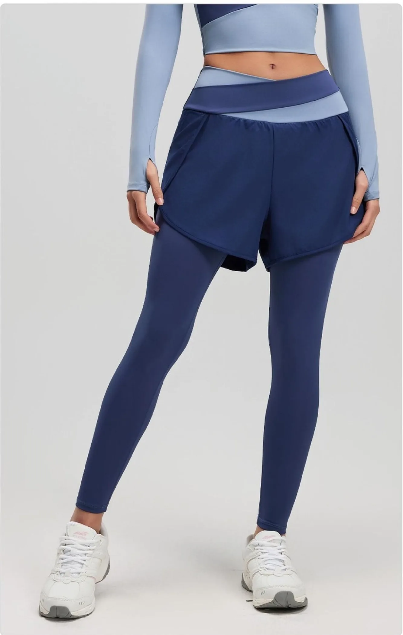 Color-Block Quick-Dry Leggings