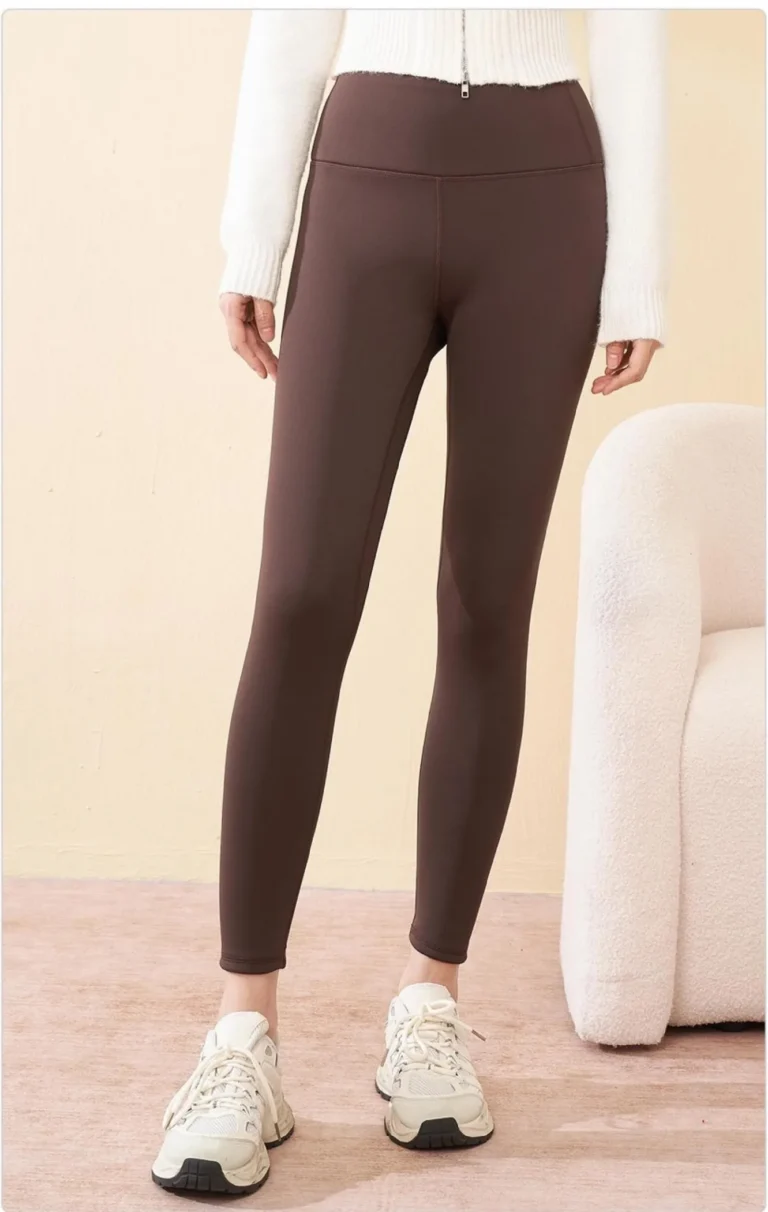 Peach-Lift Fleece-Lined Leggings