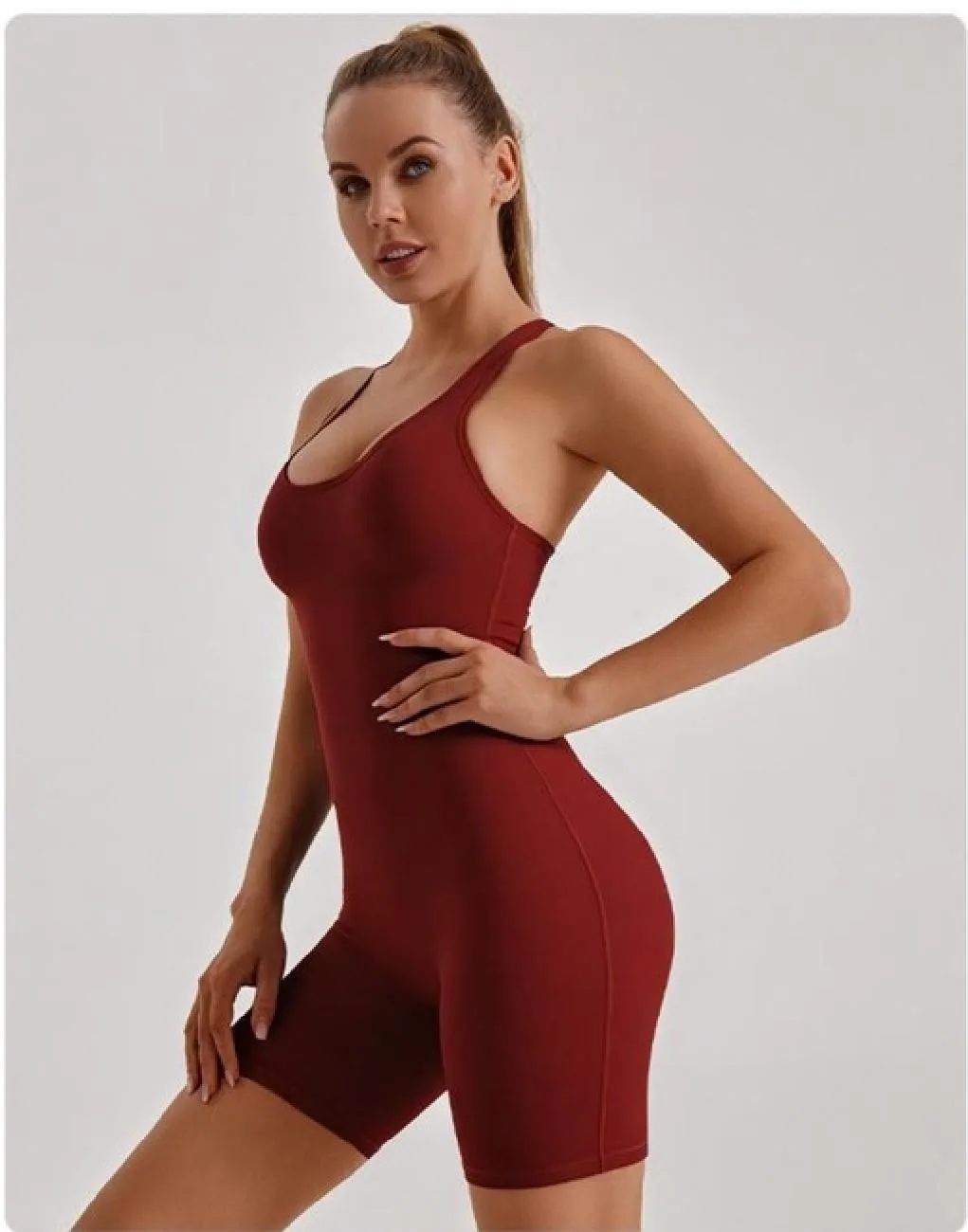 Buttery-Soft Cross Bodysuit Romper