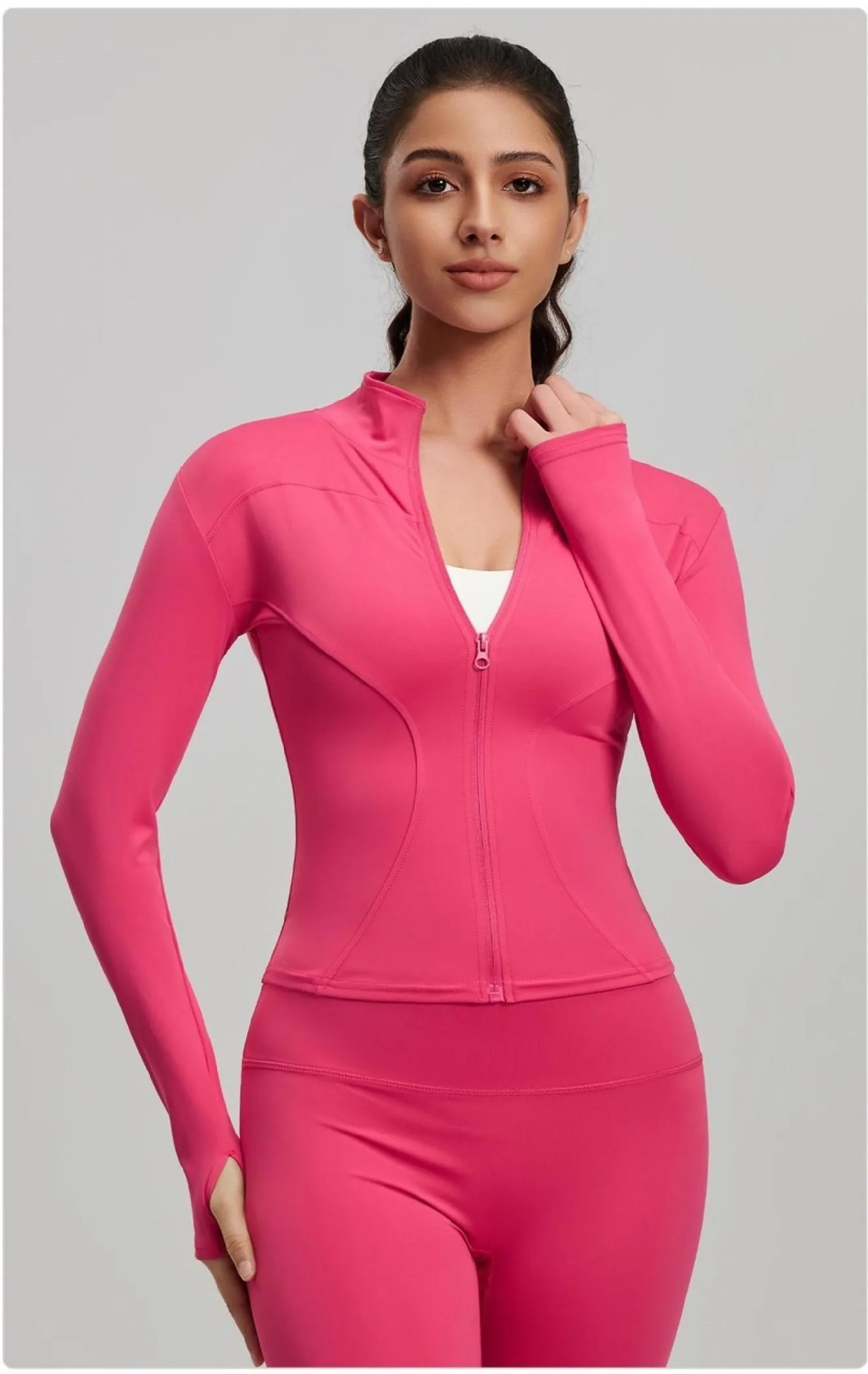 Peach Yoga Jacket