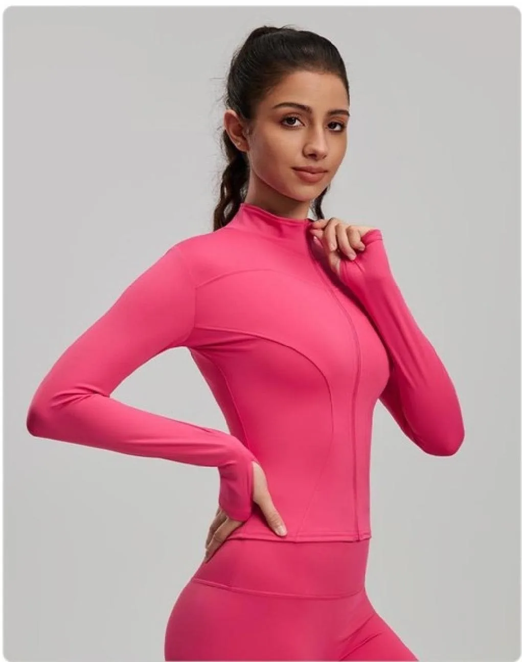 Peach Yoga Jacket