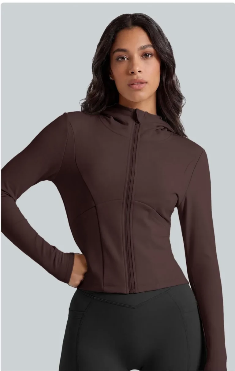 Brushed Fleece Hooded Jacket